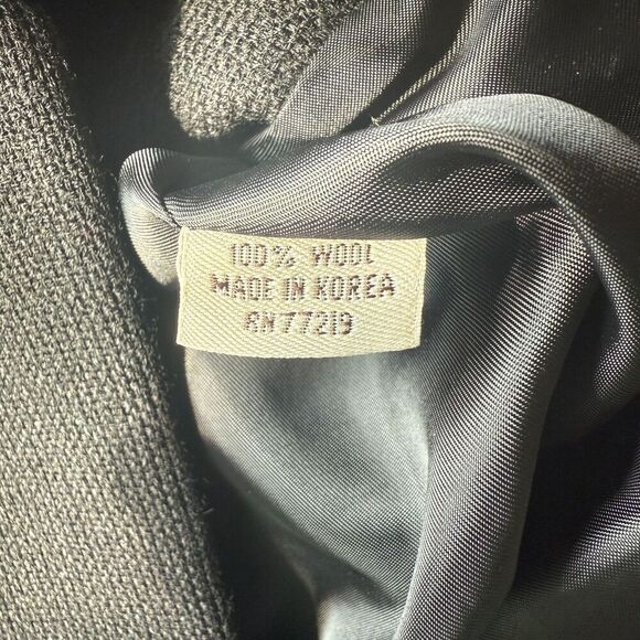 Pronto Uomo 100% Wool Men's Button Blazer Suit Jacket Professional Work XL Tall - Picture 5 of 5